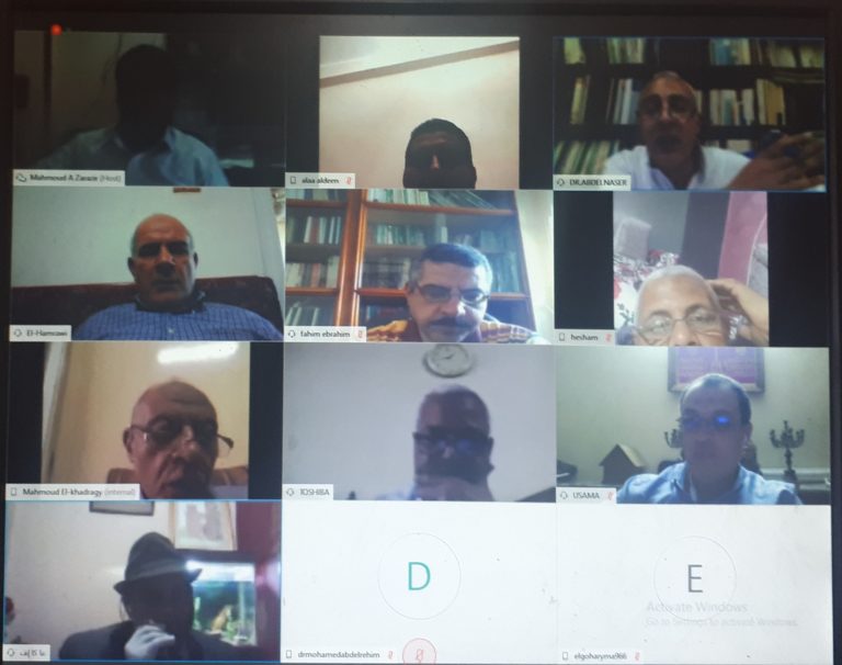 عقدت اليوم الخميس 23 / 4 / 2020 كلية الآثار مجلسها الطارئ لمناقشة مستجدات الأمور وخاصة نظام تقييم طلاب فرق النقل بها؛ بواسطة تقنية الـ Video Conference ببرنامج Cisco Webex Meetings