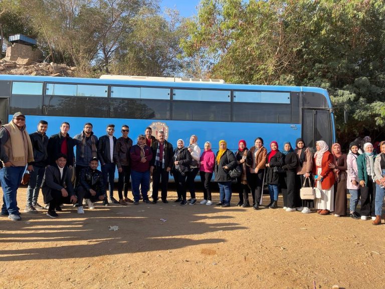 الرحلة الترفهية لكلية الآثار لمدينة أسوان