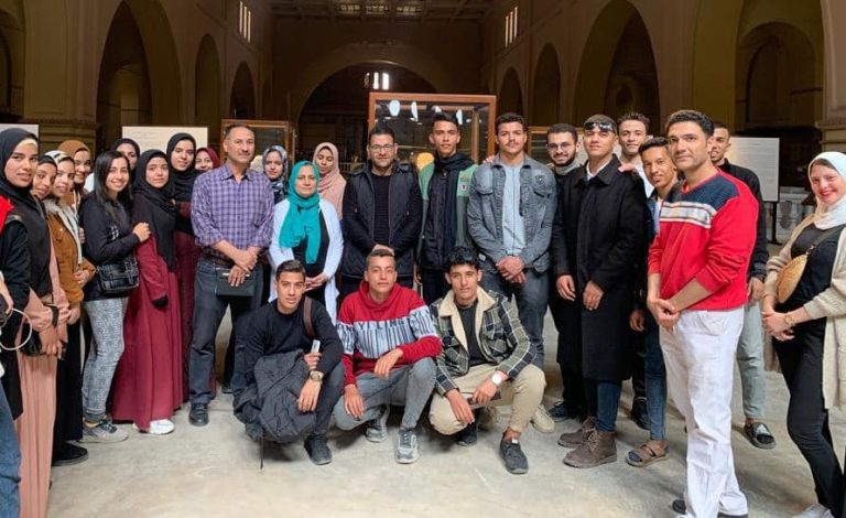 الرحلة العلمية لطلاب قسم الآثار المصرية، كلية الآثار ، جامعة سوهاج