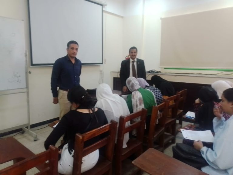 فعاليات مسابقة الطالب المثالي بالكلية