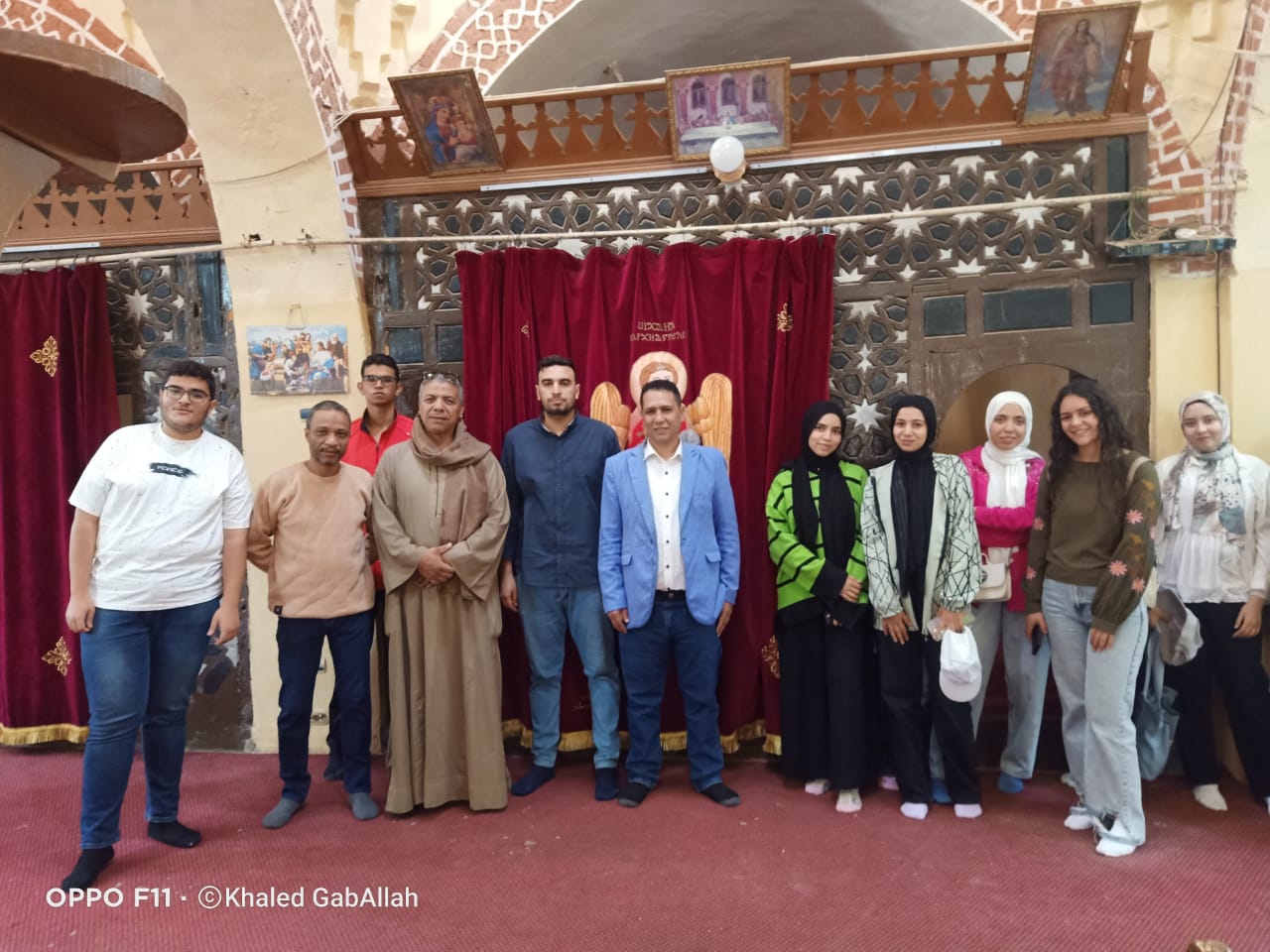 الزيارات الميدانية لمقرر العمارة المسيحية في العصر الإسلامي