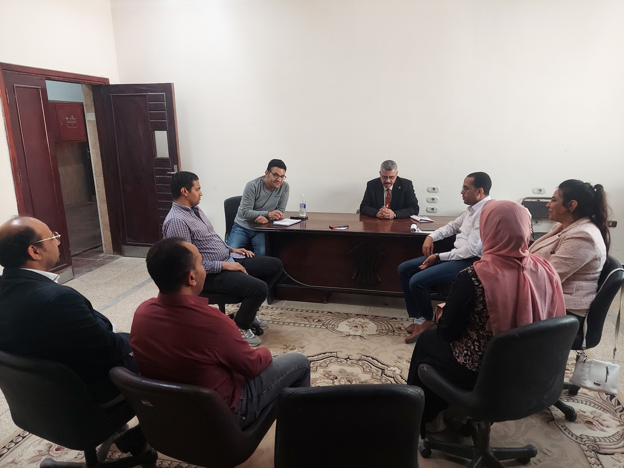 الاجتماع الأول لوحدة ضمان الجودة