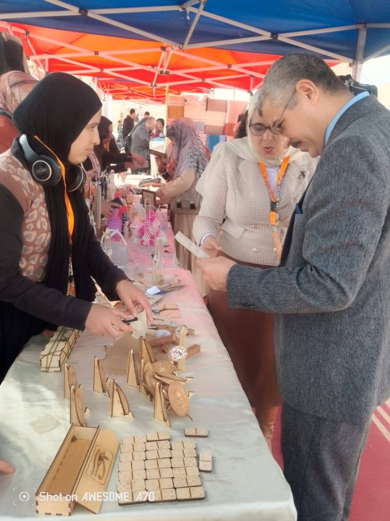 مشاركة كلية الآثار في المعرض السنوي للابتكار وريادة الأعمال بالجامعة